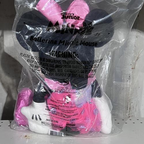 Disney Junior Minnie Mouse Ballerina 19 Inch Plush Stuffed Animal Toy - Perfect for Kids' Bedtime, Birthday Gifts & Disney Collectibles