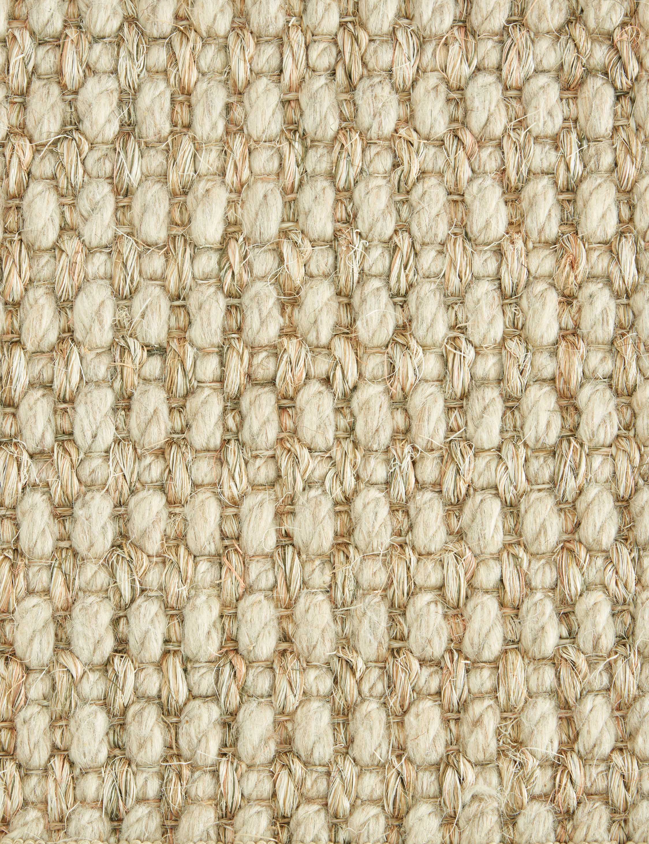 Handwoven Custom Bonilla Flatweave Rug - Barley Color 5.5'x6' - Boho Chic Living Room Decor & Bedroom Accent Rug