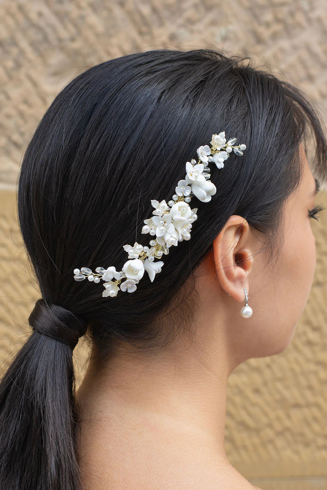 Charmaine Floral Vine Hair Clip - Elegant Boho Hair Accessories for Women & Girls - Perfect for Weddings, Parties & Everyday Styling