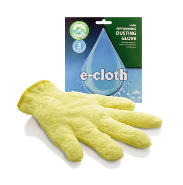 E Cloth High Performance Dusting Glove - Microfiber Cleaning Mitt for Dust, Pet Hair & Lint - Perfect for Furniture, Cars & Electronics Cleaning
