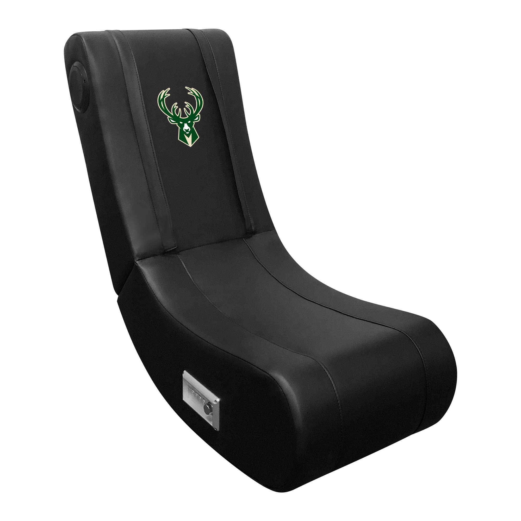 Dreamseat Game Rocker 100 with Milwaukee Bucks Logo - Ergonomic Gaming Chair for NBA Fans - Perfect for Gaming, Watching Sports & Relaxing in Bedroom or Man Cave