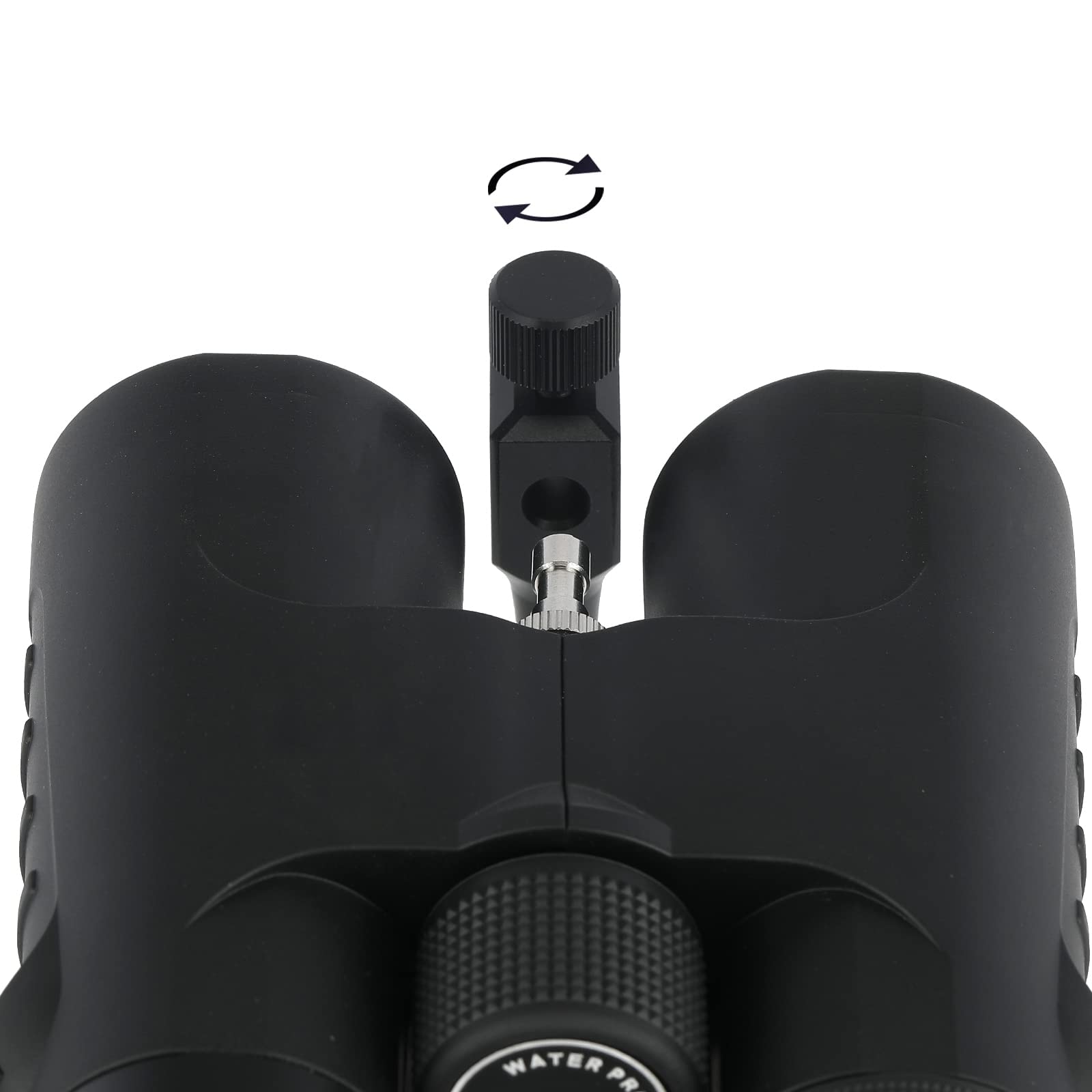 Universal Binocular Tripod Adapter - 1/4-20 Thread Quick Detachable Mount for Porro & Roof Binoculars | Durable Aluminum Accessory | Perfect for Bird Watching, Hunting & Stargazing