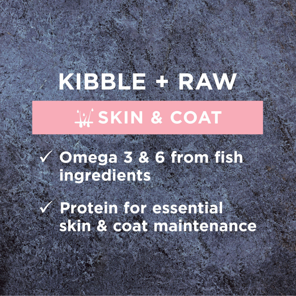 Premium Grain-Free Raw Boost Chicken Recipe Dry Dog Food for Adults - Supports Skin & Coat Health - Ideal for Active Dogs & Daily Nutrition
