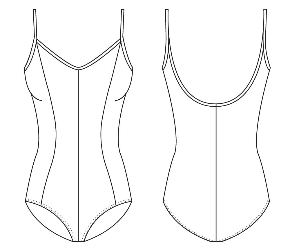Mirella Women's Microlux Princess Seam V-Front Camisole Dance Leotard for Ballet, Jazz & Contemporary Performance