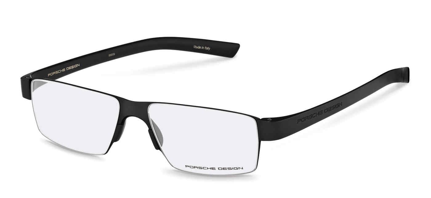 Porsche Design P8813 A Black Reading Glasses for Men & Women - Lightweight & Stylish Eyewear for Reading, Office, and Daily Use