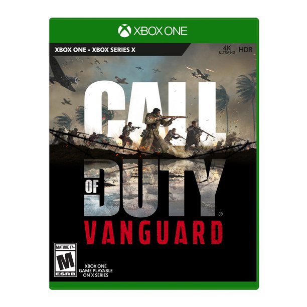 Call of Duty: Vanguard for Xbox One - First-Person Shooter Game with WWII Campaign & Multiplayer Modes - Perfect for Gaming Nights & Competitive Play