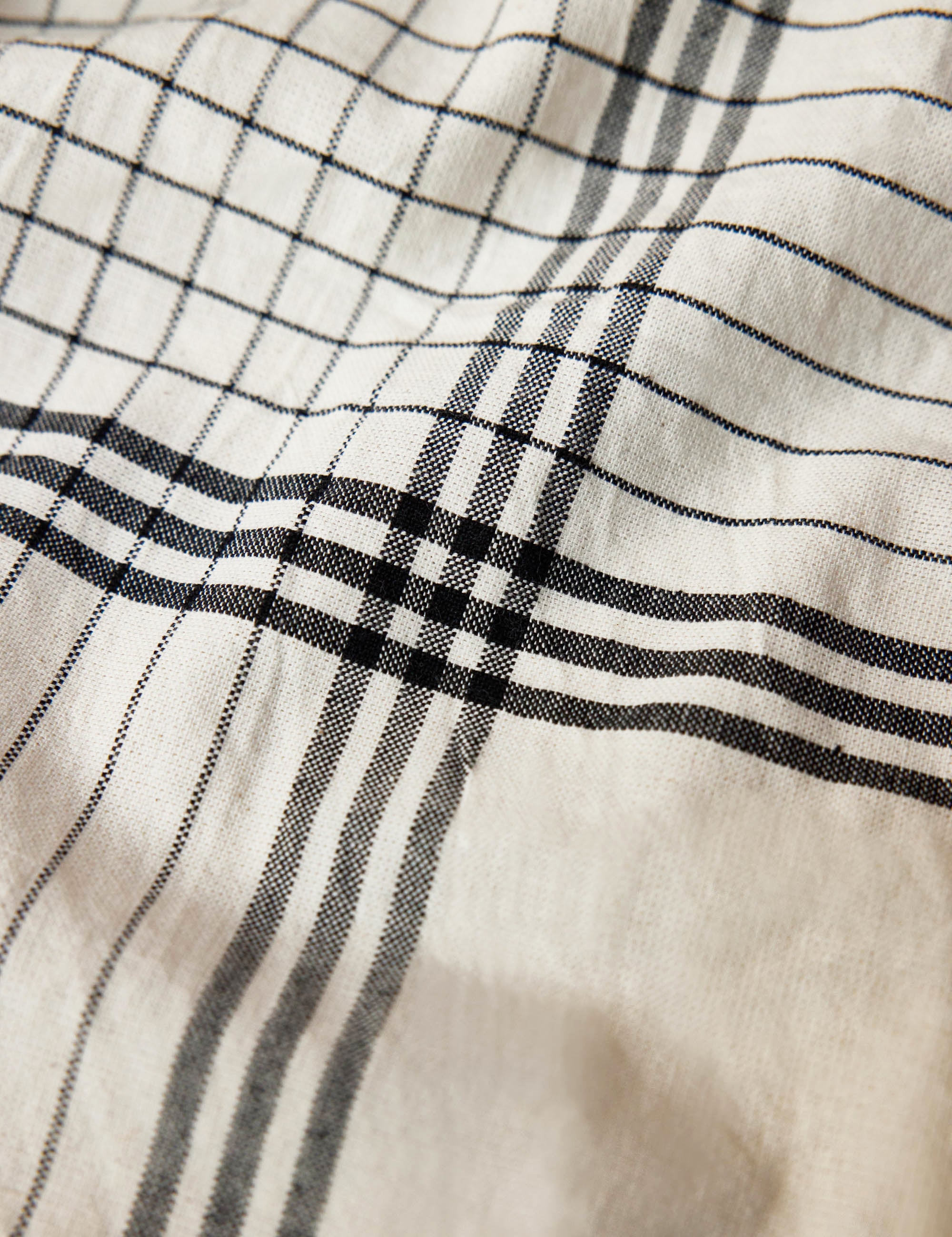 Heather Taylor Home French Lattice Tablecloth - Elegant Cotton Table Cover for Dining Room, Kitchen, Outdoor Picnic & Special Occasions