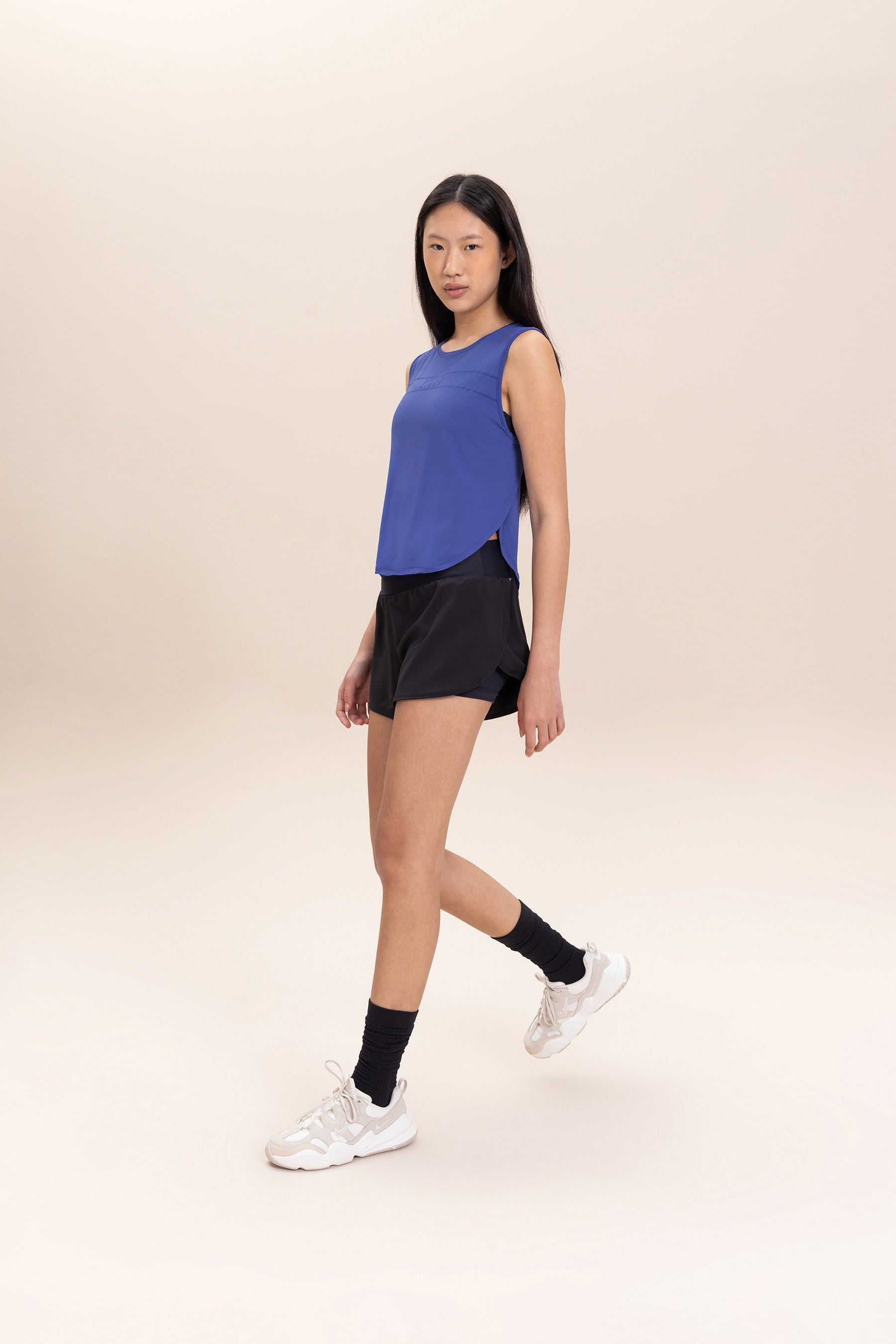 Side Comfort Cropped Tank Top for Women - Soft Breathable Summer Casual Wear - Perfect for Yoga, Beach & Everyday Outfits
