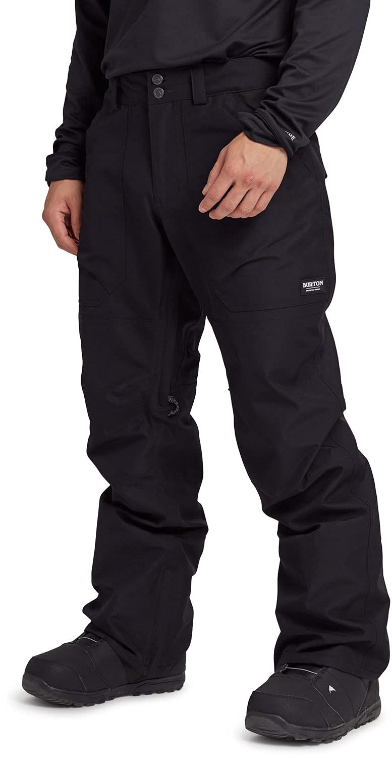 Burton Ballast Gore-Tex Waterproof Snowboard Pants for Men - Winter Skiing & Snowboarding Gear for Cold Weather Protection