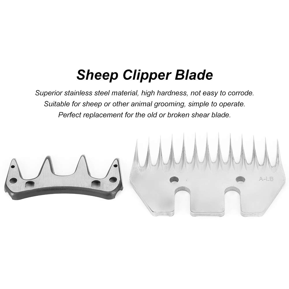 Professional Electric Sheep Shears & Goat Shears - 13 Teeth Straight Blade with Oscillating Blade for Wool Cutting, Animal Grooming & Hair Trimming - Perfect for Livestock Care, Farm Use & Pet Grooming at Home