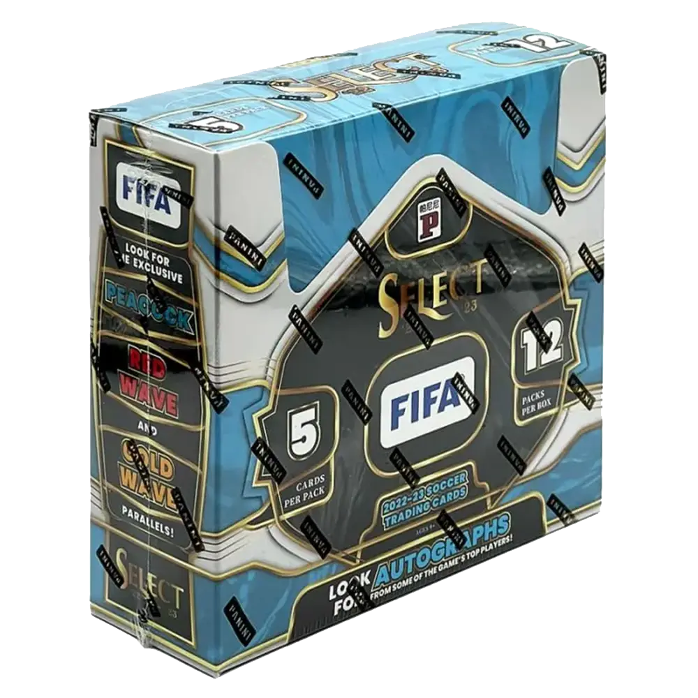 2022-2023 Panini Select FIFA Soccer Trading Cards - Collectible Stickers for Soccer Fans & Card Collectors - Perfect for Gifts, Trading, and Display