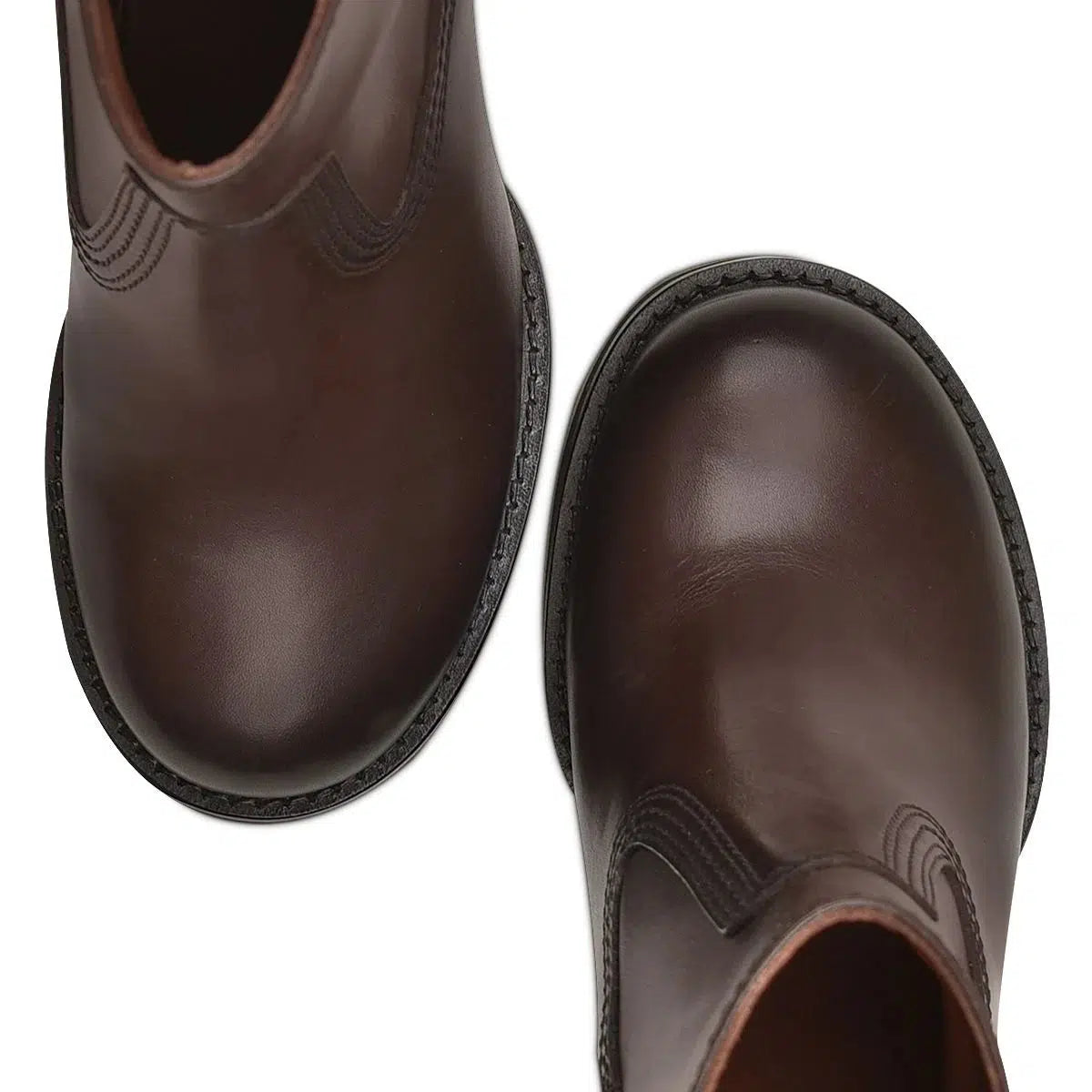 Franco Cuadra Women's Brown Casual Ankle Boots - 30CTSTS - Stylish & Comfortable for Everyday Wear, Office, and Outdoor Activities