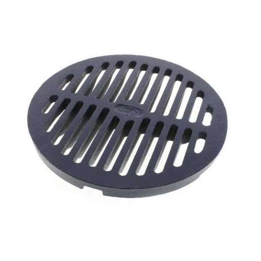 Durable Cast Iron Grating 4 - Heavy Duty Metal Floor Drain Cover for Outdoor, Industrial & Commercial Use - Perfect for Sidewalks, Driveways & Warehouse Drainage Systems