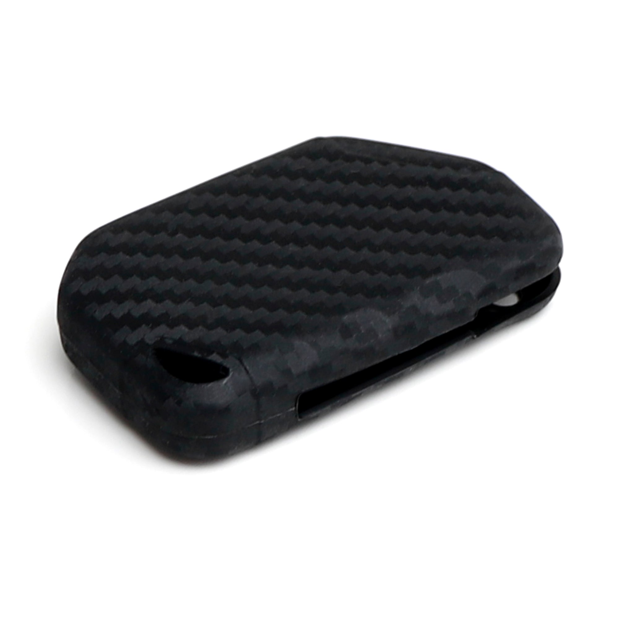 Premium Carbon Fiber Silicone Key Fob Cover for Jeep Wrangler JL & Gladiator JT (2018-2023 Models) - Durable Protection & Stylish Upgrade for Off-Road Adventures