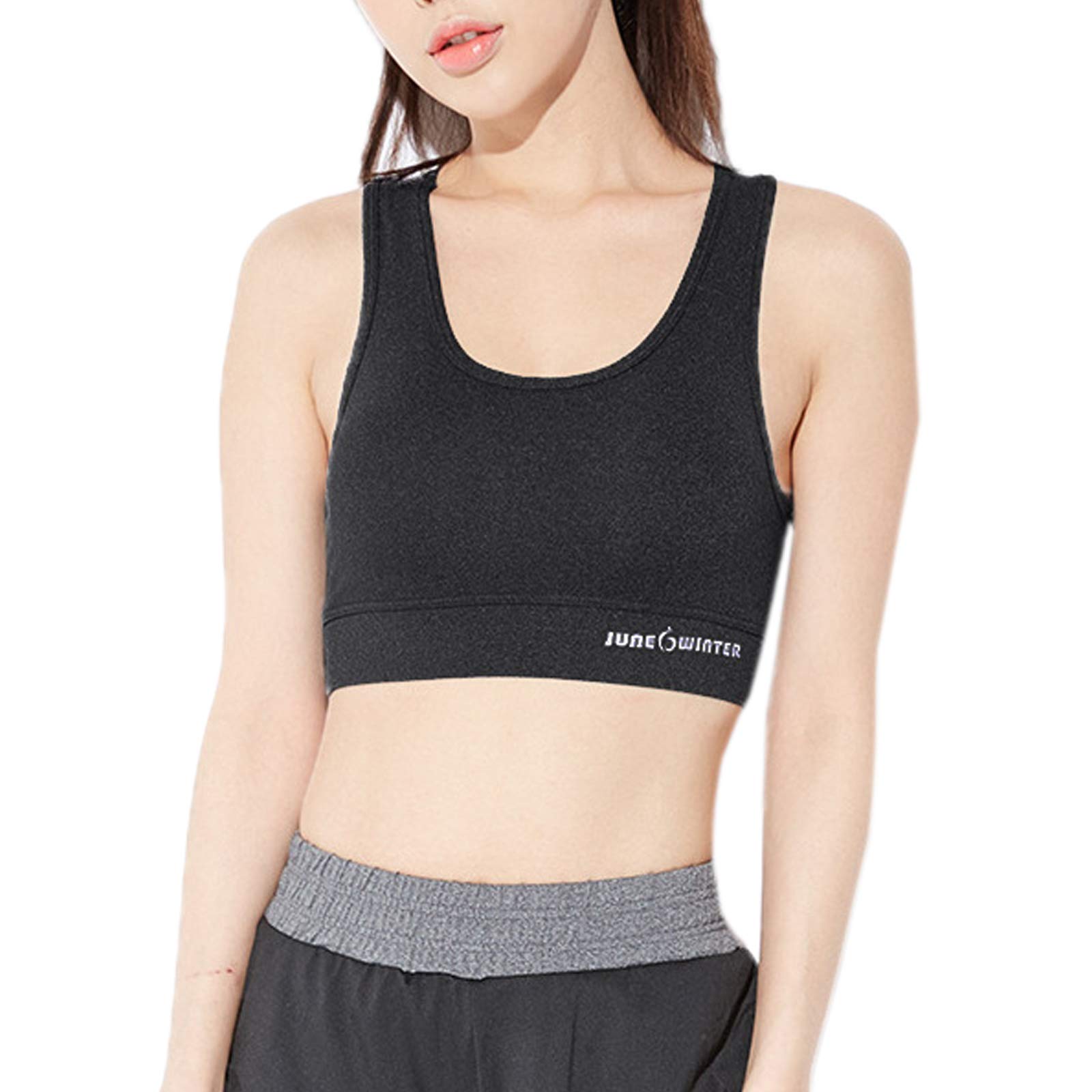 Elonglin Women's Seamless Sports Bra - Racerback Workout Bra for Yoga, Running, Gym & Fitness - Breathable Comfort for Active Lifestyles