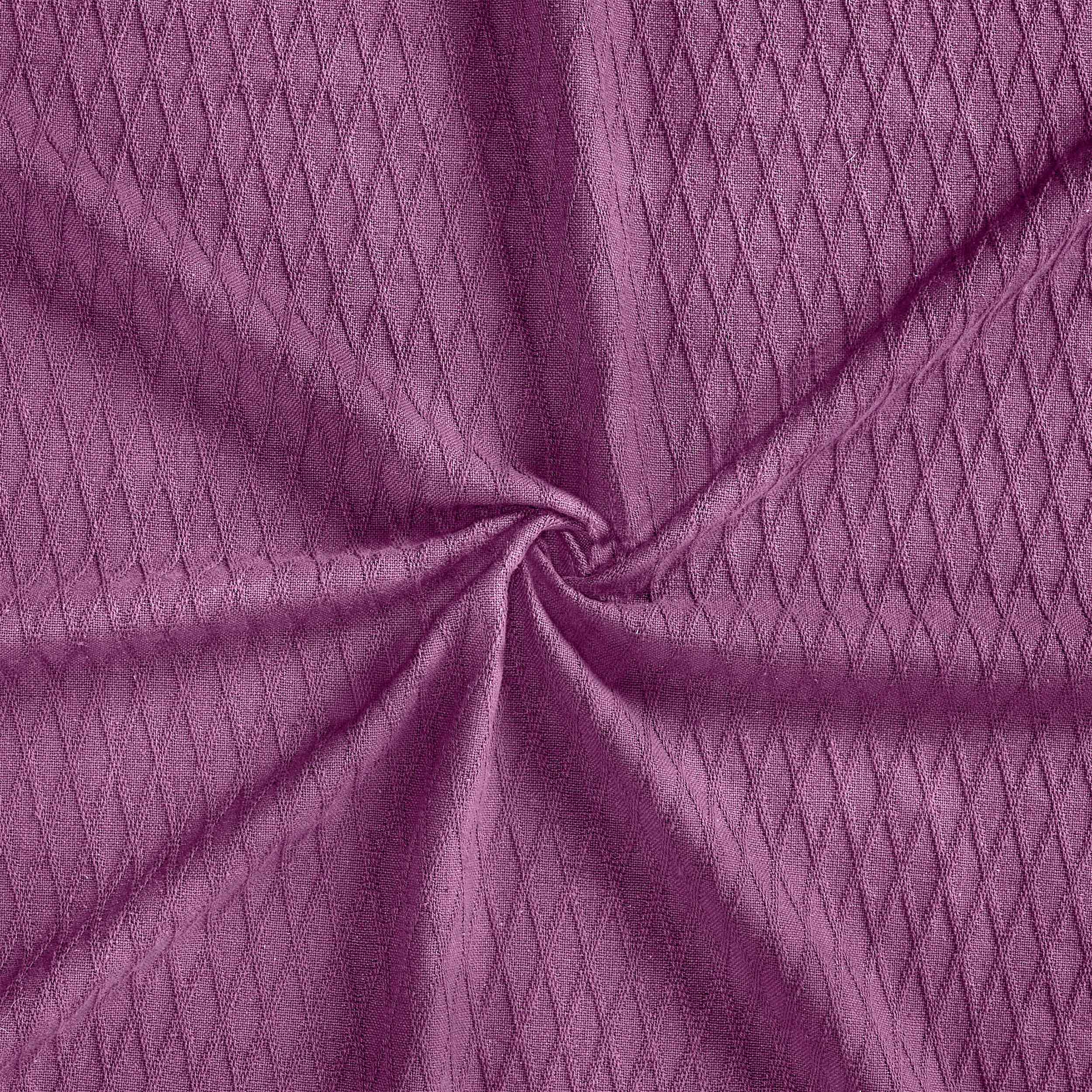 Premium Cotton All-Season Diamond Pattern Bed Blanket & Sofa Throw - Soft Cozy Blanket for Bedroom, Living Room, Travel and Gift Giving
