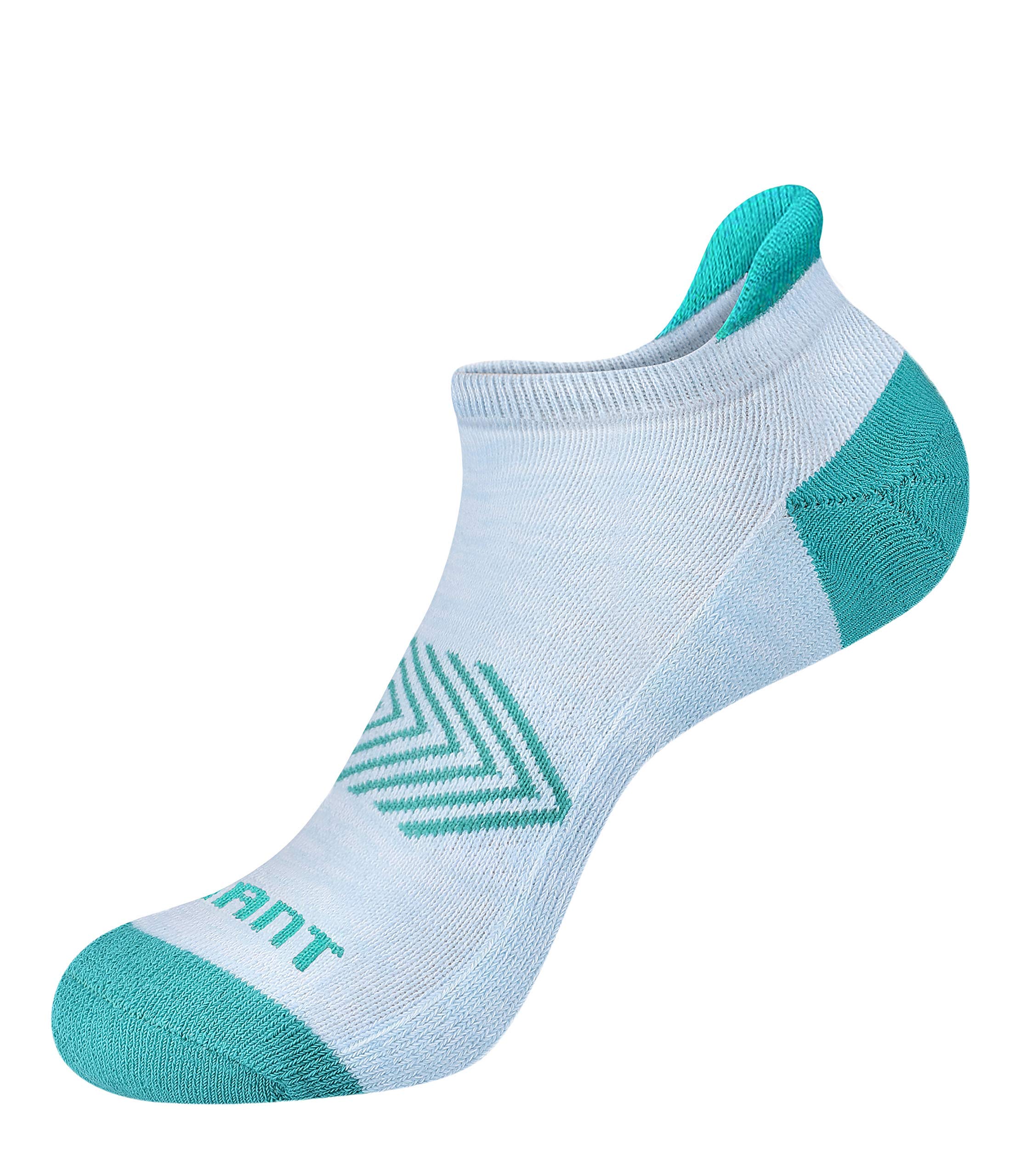 BULLIANT Women's Athletic Socks 6-Pack - No Show Cushioned for Running & Walking with Arch Support - Gym & Daily Wear