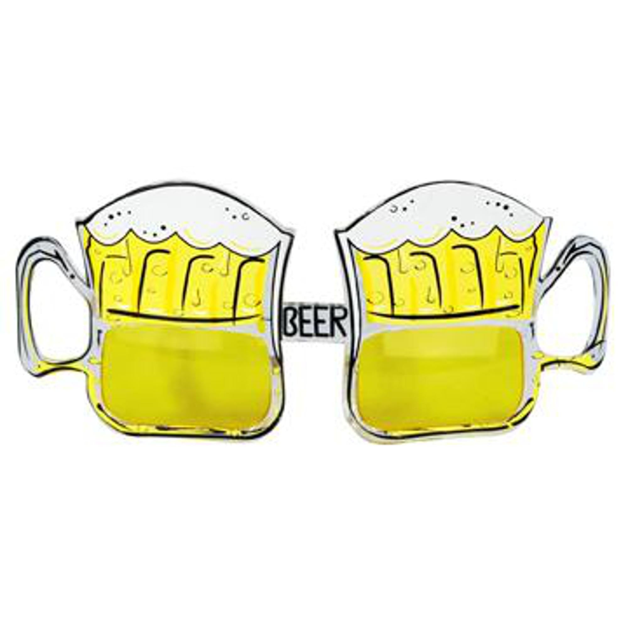 Personalized Beer Mug Photo Frames - Set of 2 for Home Bar Decor & Man Cave Gifts | Perfect for Displaying Memories with Friends