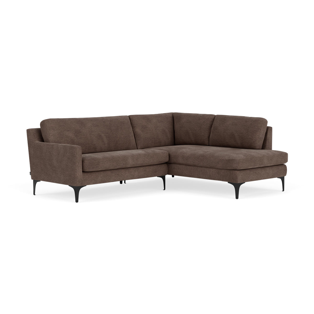 Astha Fabric Right Corner Sofa - Modern L-Shaped Sectional Couch for Living Room, Home Theater & Small Spaces | Comfortable & Stylish Lounge Furniture
