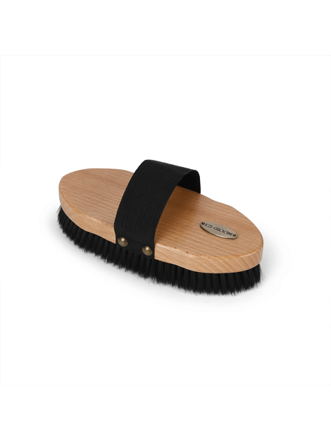 Premium Wooden Body Brush for Dry Brushing & Exfoliation - Natural Bristle Massage Brush for Skin Detox & Lymphatic Drainage - Perfect for Spa, Home Use & Self-Care Routine