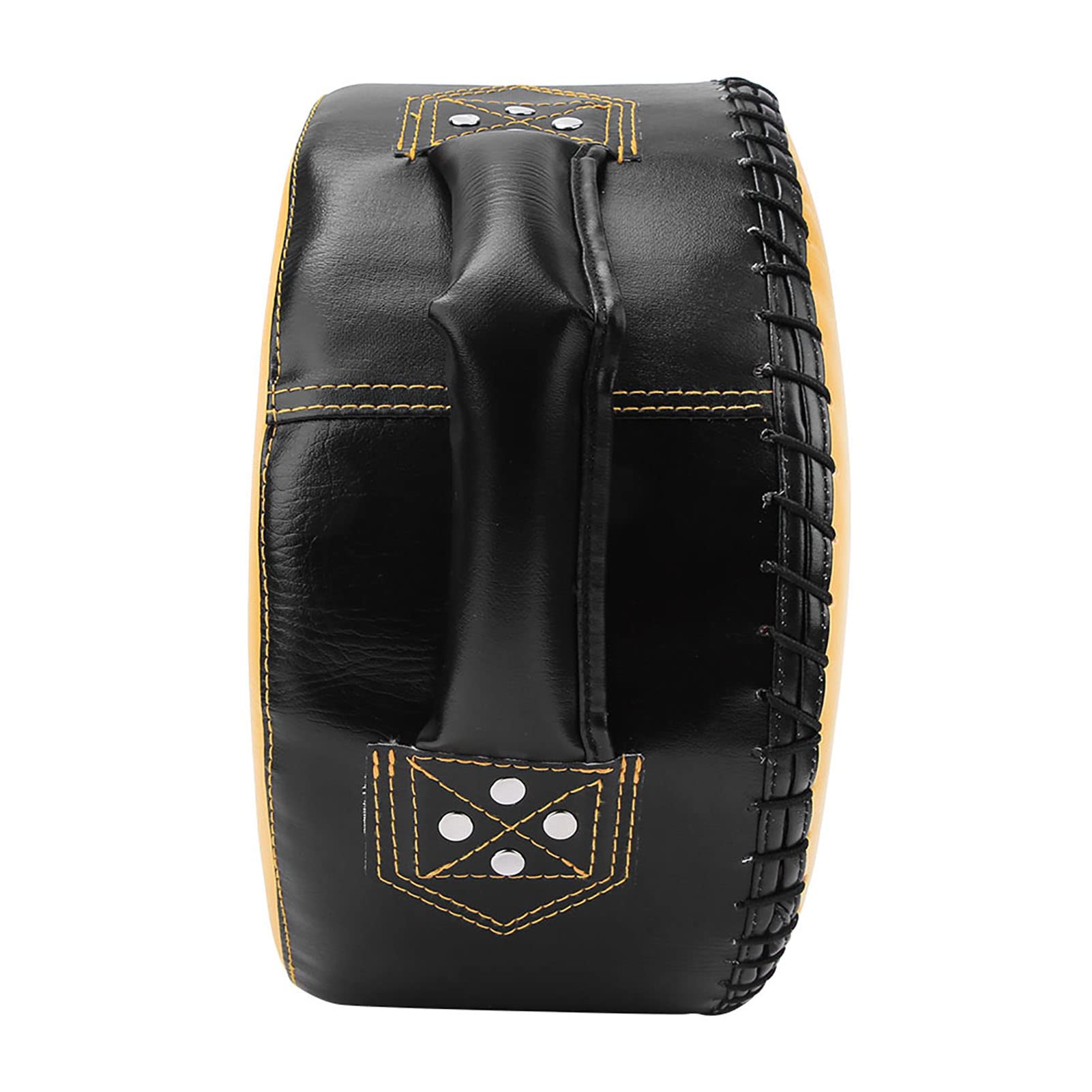 Boxing Punch Shield - Focus & Strength Training Kickboxing Round Pad for Target Practice | Durable Punching Equipment (Yellow) | Perfect for MMA, Muay Thai & Home Workouts