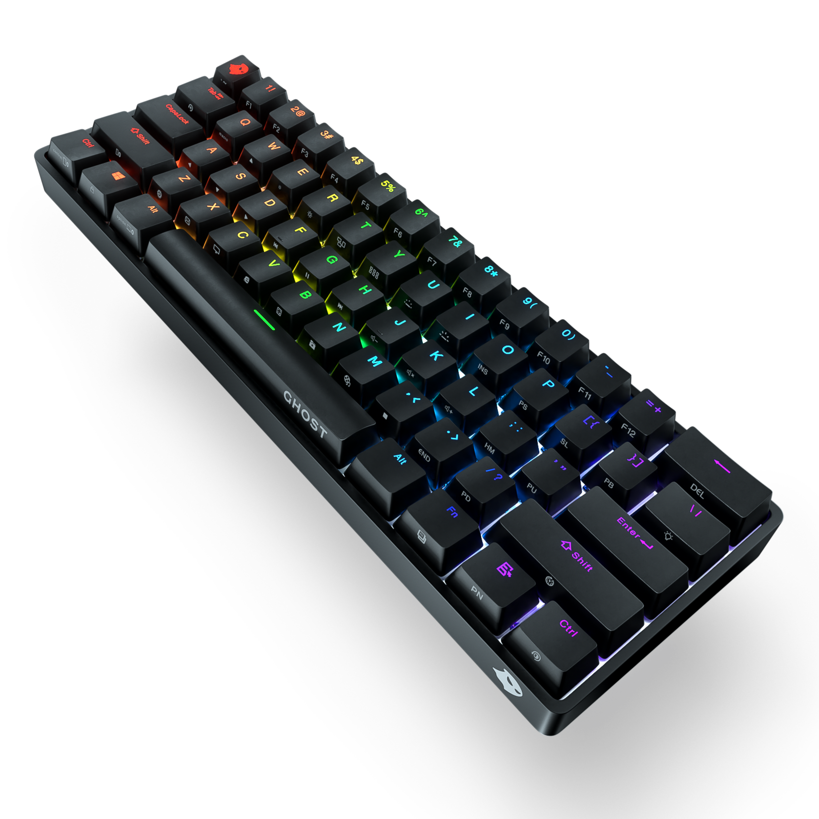 Ghost A1 Aluminum Keyboard and Mouse Combo - Ultra-Thin Wireless Set for Gaming, Office & Home Use - Ergonomic Design for Comfortable Typing and Precision Control