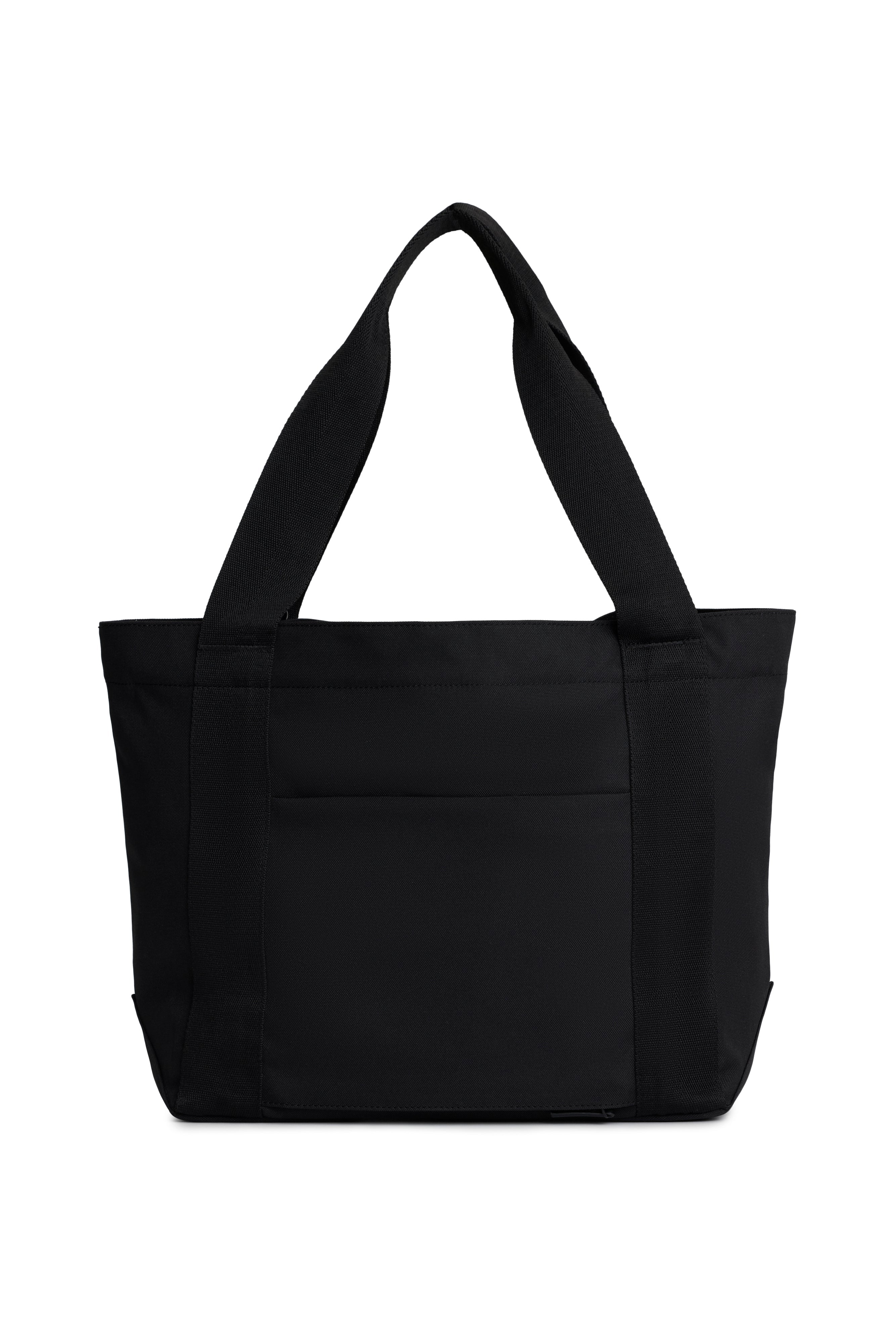 The BÉISics Tote Bag in Black - Stylish & Spacious Carryall for Work, Travel & Everyday Use