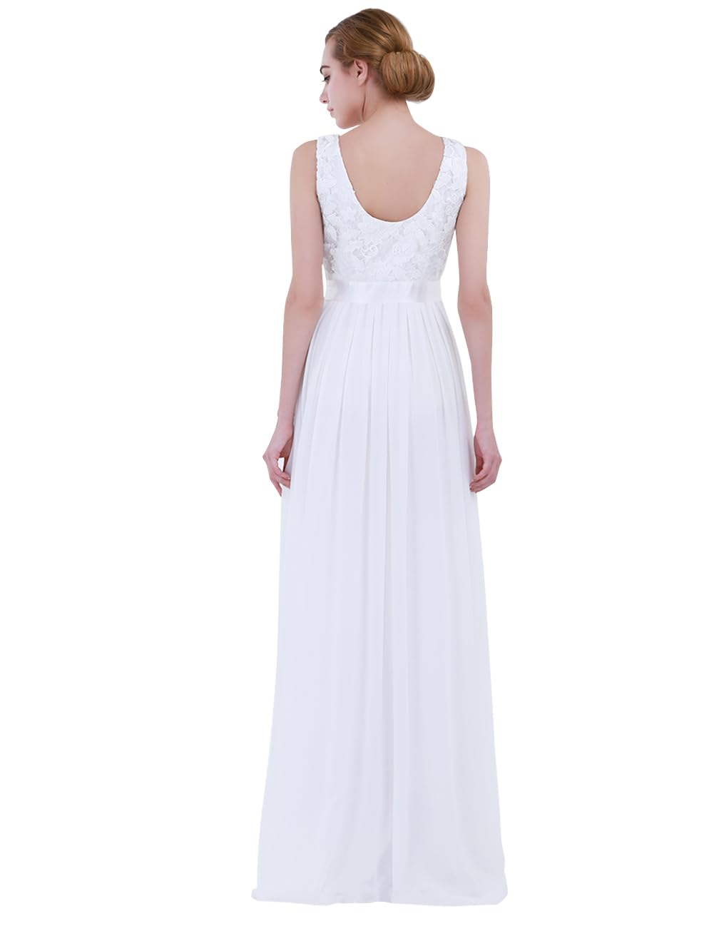 Elegant Women's Long Floral Lace Evening Dress for Cocktail Party, Wedding, Prom & Bridesmaid - Perfect for Formal Events, Date Nights & Special Occasions