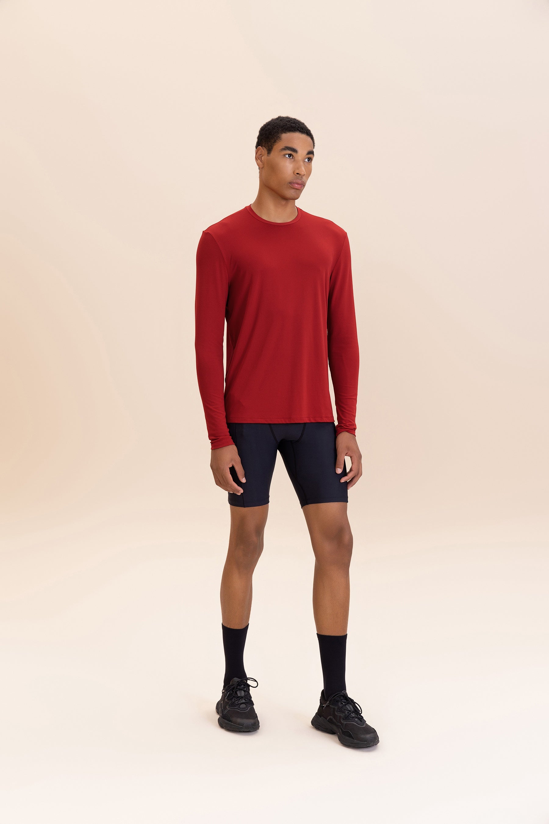 Eco-Friendly Men's Long Sleeve Comfort T-Shirt - Soft Organic Cotton for Casual Wear & Outdoor Activities