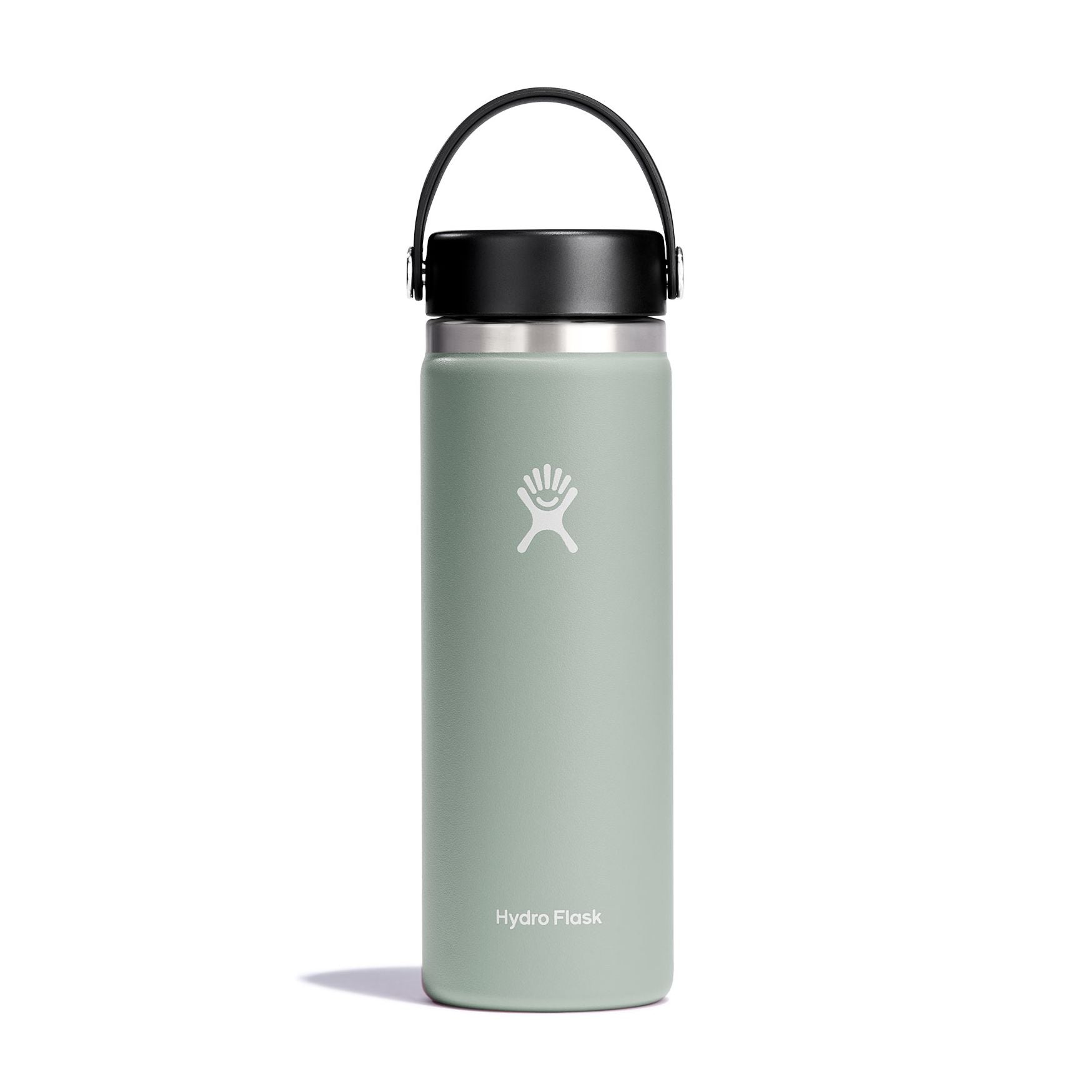20 oz Wide Mouth Water Bottle - BPA Free, Leak Proof Stainless Steel Insulated Water Bottle for Gym, Hiking & Outdoor Activities