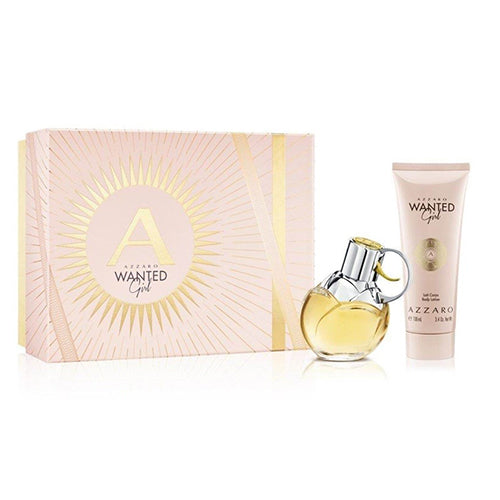 Azzaro Wanted Girl 2-Piece Perfume Gift Set for Women - Eau de Parfum & Body Lotion - Perfect for Birthday, Anniversary & Valentine's Day Gifts