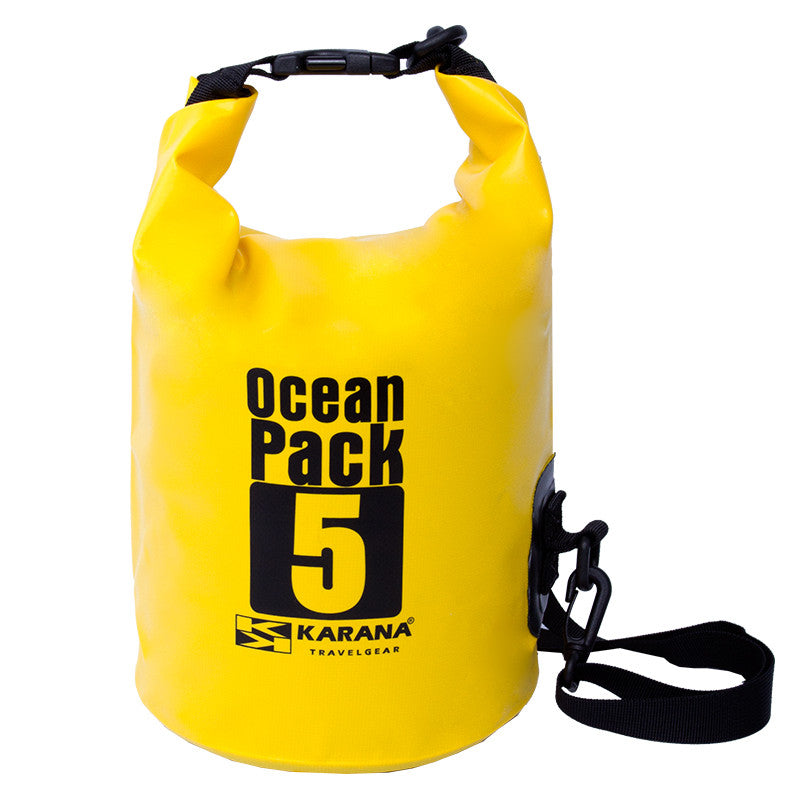 **Karana Ocean Pack 5L Waterproof Dry Tube Bag - Ideal for Kayaking, Boating, Swimming & Outdoor Adventures**