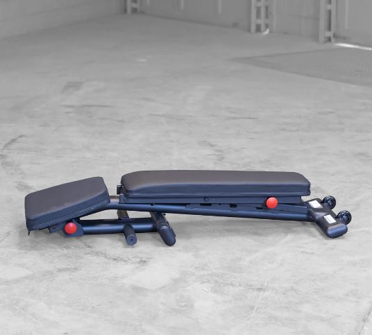 Body Solid GFID225 Foldable Weight Bench - Pre-Assembled Home Gym Equipment for Strength Training & Workouts | Perfect for Small Spaces & Home Fitness