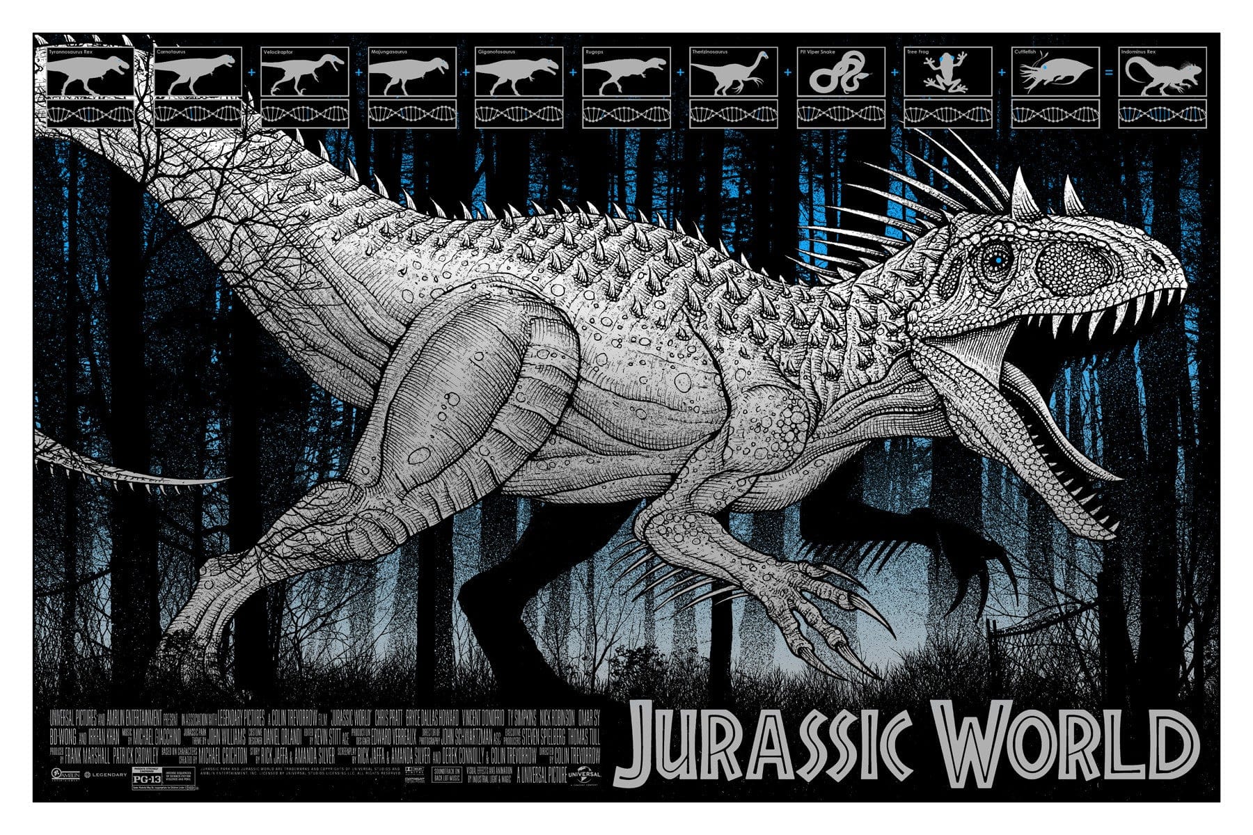 Jurassic World: Fallen Kingdom Movie Poster - Premium Quality Dinosaur Wall Art for Home, Office & Theater Decor - Perfect for Movie Fans & Collectors