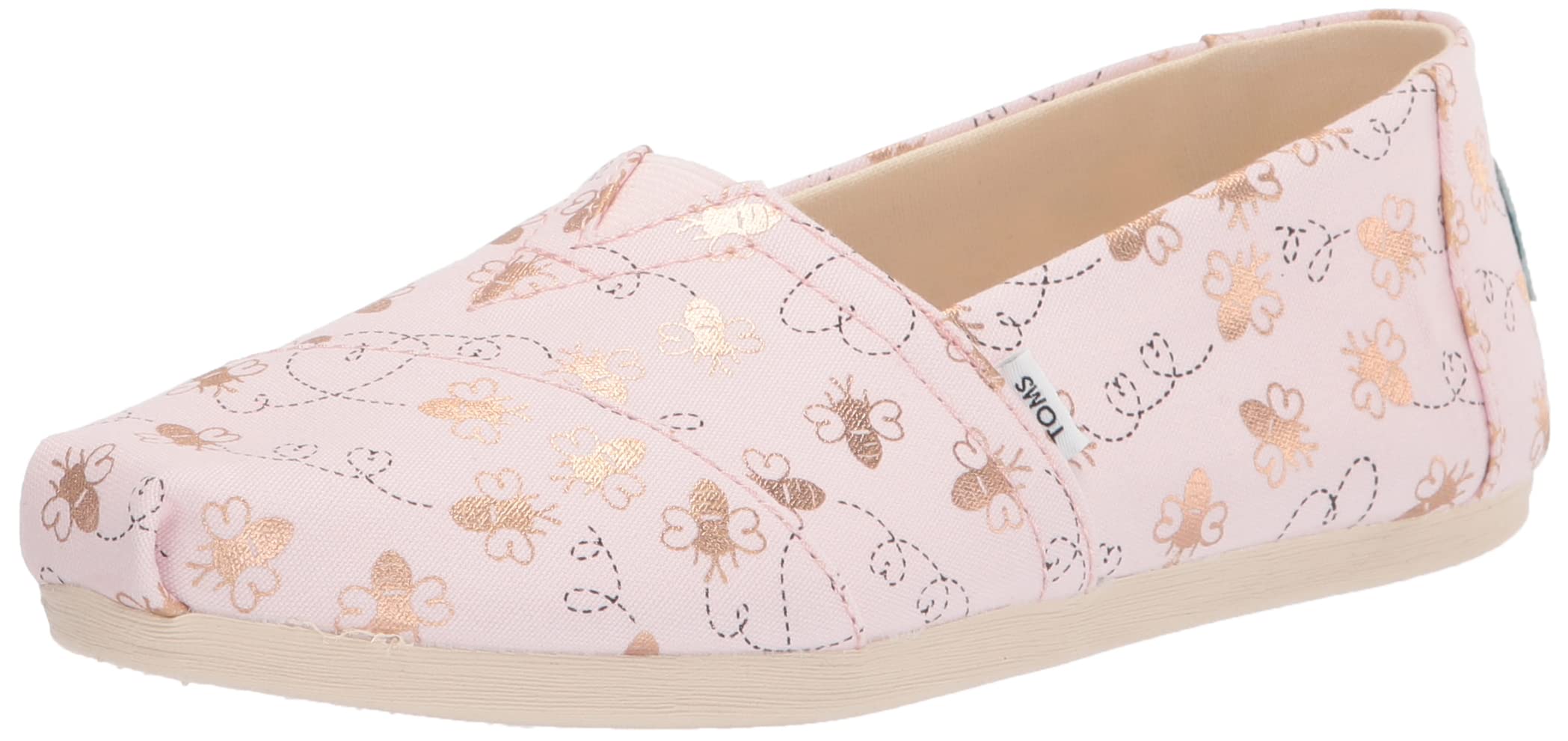 TOMS Women's Alpargata Slip-On Comfortable Casual Shoes - Perfect for Beach, Travel & Everyday Wear