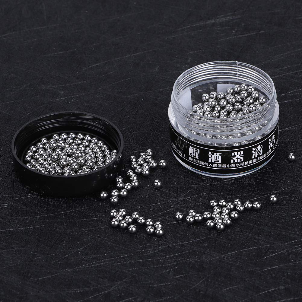 Stainless Steel Cleaning Beads 500Pcs - Reusable for Water Bottles & Wine Decanters