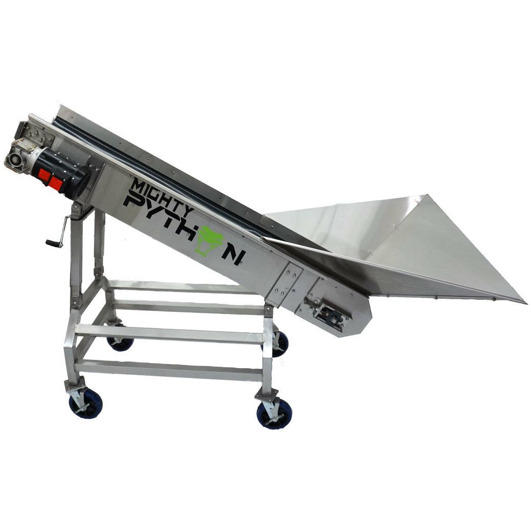 Toms Mighty Python Conveyor System - Heavy Duty Industrial Conveyor Belt for Warehouse, Factory & Logistics - Perfect for Material Handling, Packaging & Assembly Lines
