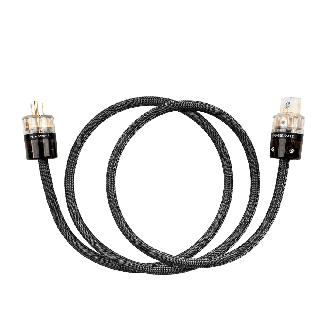 Premium Kimber Kable PK14 Ascent Series Power Cable - High-End Audio Power Cord for Home Theater & Hi-Fi Systems - Perfect for Audiophiles & Music Enthusiasts