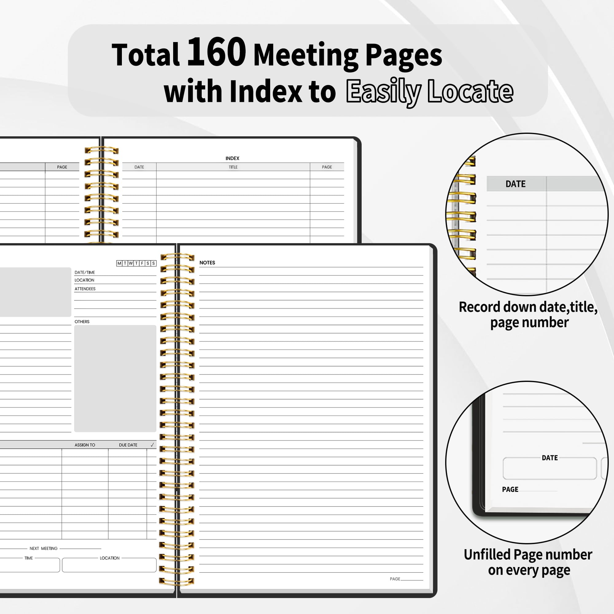 Professional B5 Spiral Notebook 7.5