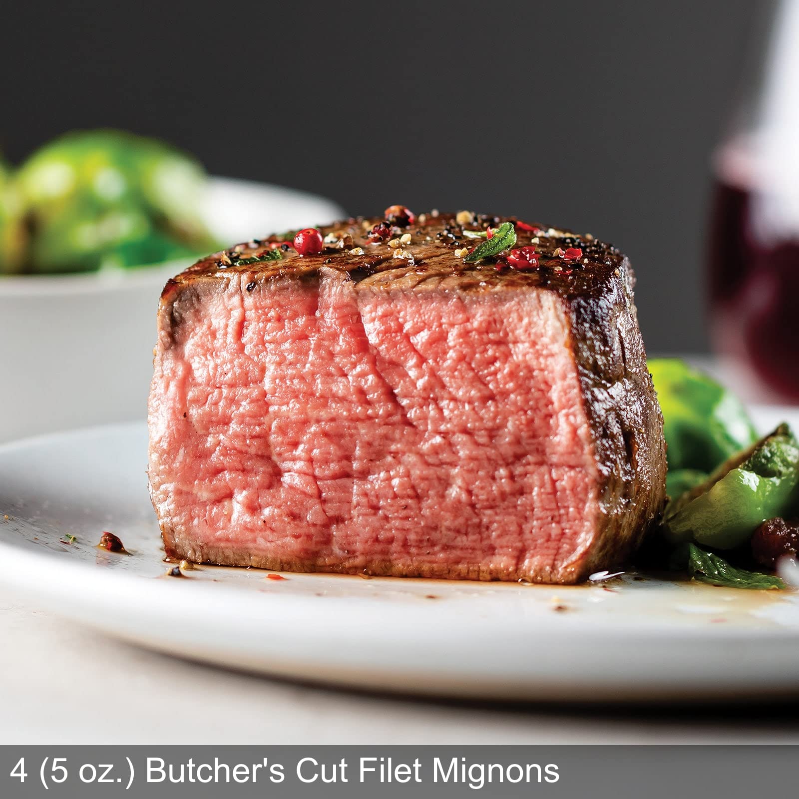 Premium Omaha Steaks Filet Mignon Surf & Turf Dinner Set - Butcher's Cut Steaks, Split Lobster Tails, Scalloped Potatoes & Garlic Baguettes - Perfect for Romantic Dinners, Special Occasions & Gourmet Home Dining