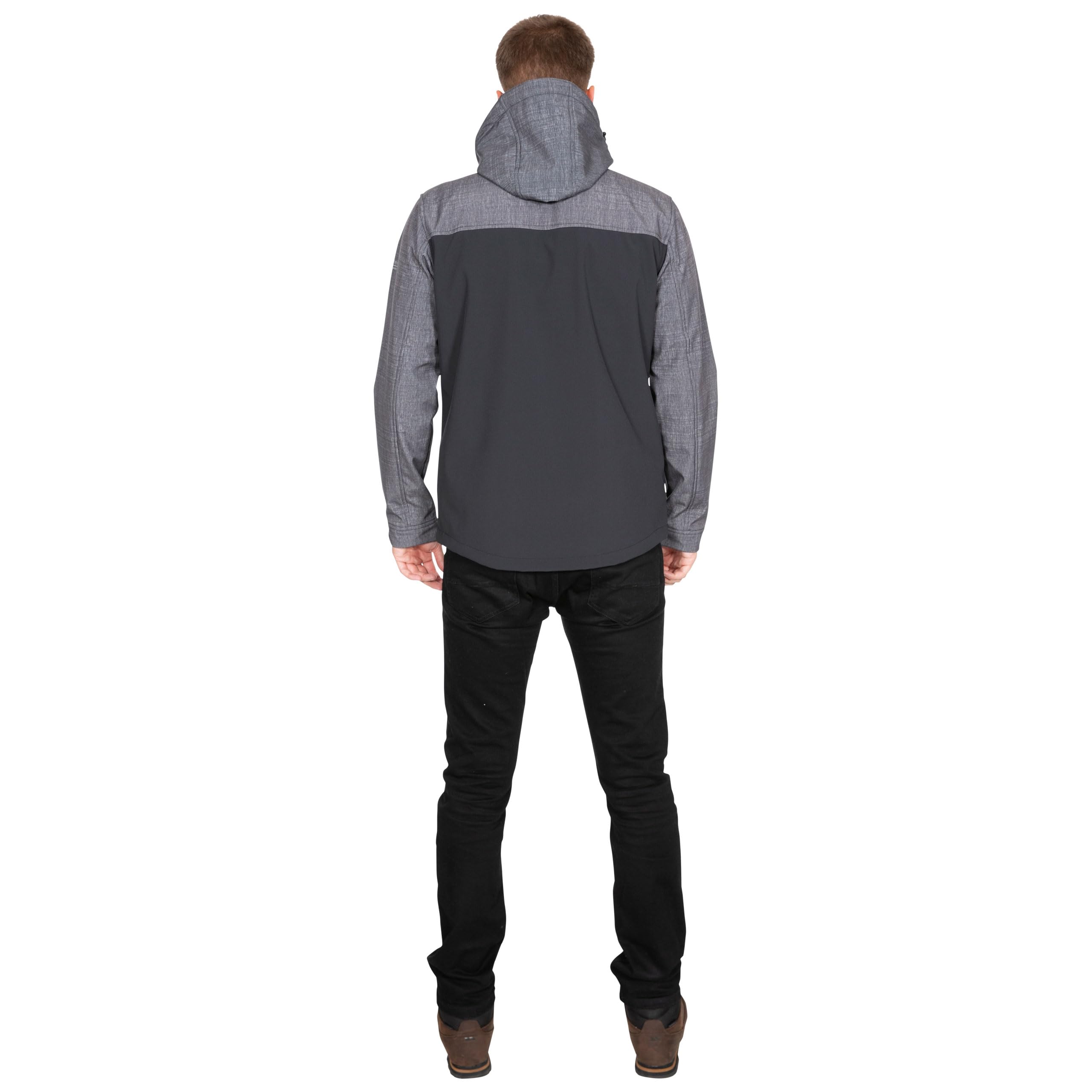 Men's Abbott Softshell Jacket - Lightweight Waterproof Windbreaker for Outdoor Hiking, Camping & Travel - Cold Weather Wind Resistant Jacket with Fleece Lining