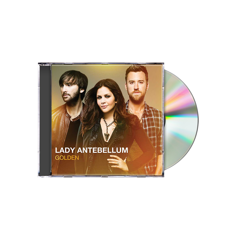 Lady Antebellum Golden CD - Country Music Album with Hit Songs | Perfect for Home, Car, and Gift Giving
