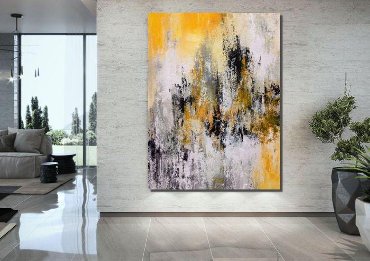Extra Large Wall Art Painting - Modern Contemporary Abstract Canvas Artwork for Living Room Decor | Perfect for Home, Office & Bedroom Wall Decor