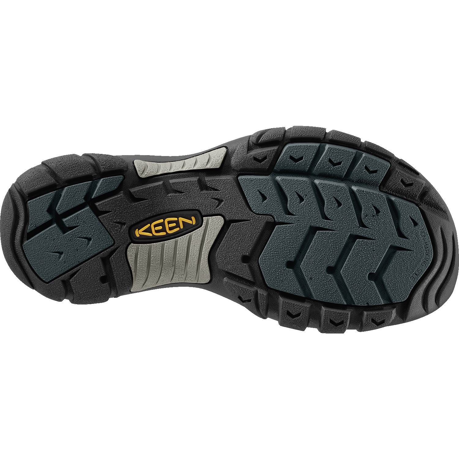 KEEN NEWPORT H2 Men's Water Sandals | Quick-Dry Hiking Shoes for Men | Navy/Medium Grey | Outdoor Adventure, Beach & Water Sports Footwear