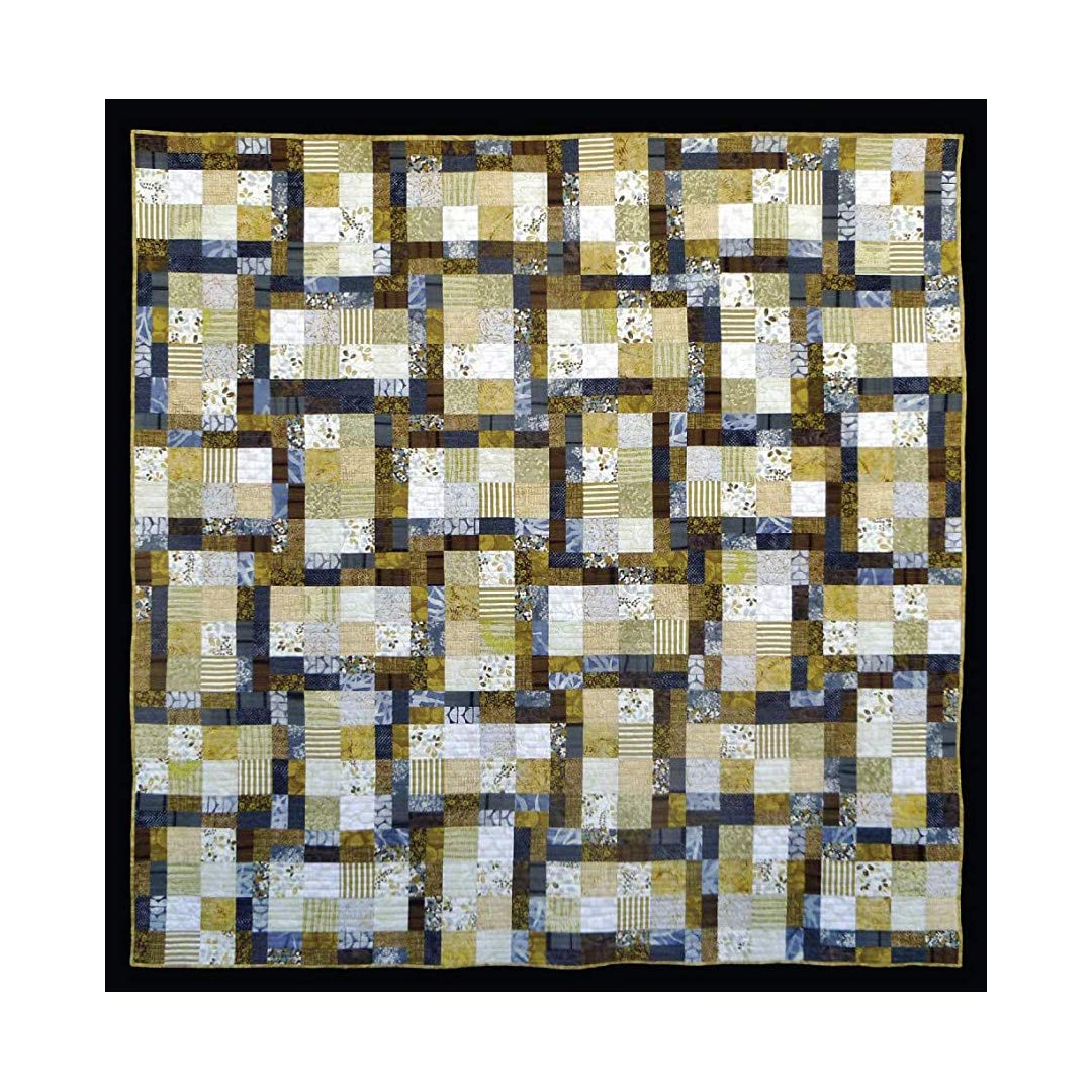 Madison Cottage Design Quilt Pattern - Crushed Pistachios (Includes Instructions for 4 Sizes) | DIY Quilting Kit for Bedspreads, Baby Blankets & Home Decor | Perfect for Crafters & Quilting Enthusiasts