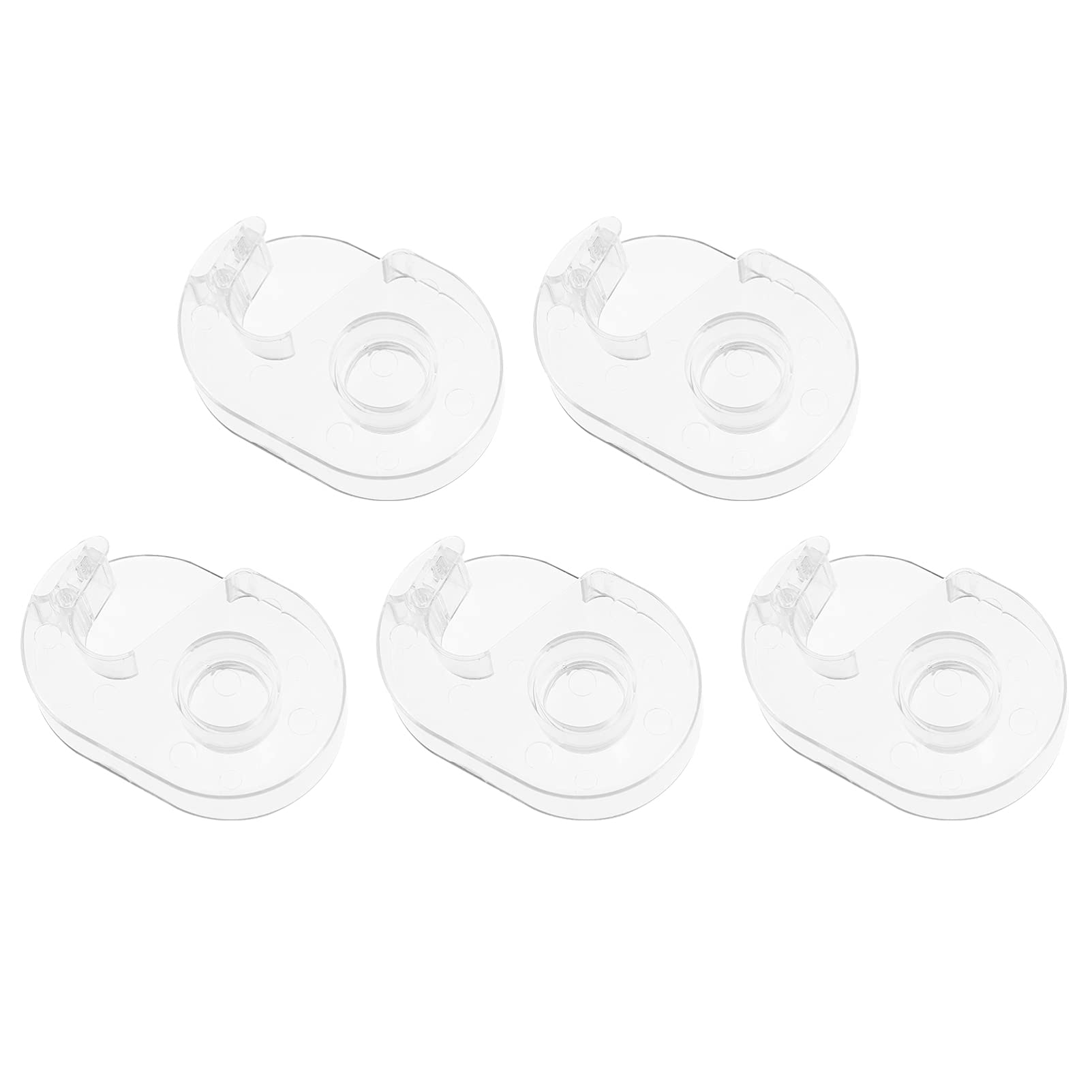 Healifty 5pcs Adhesive Tape Dispenser - Manual Washi Tape Cutter & Roller for DIY Crafts, Office, Scrapbooking - Portable Desktop Tape Storage & Extender Tool for Masking, Japanese Paper Tapes
