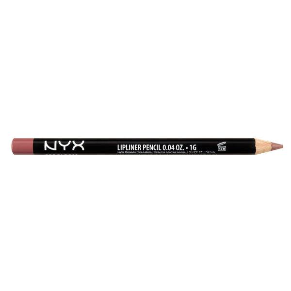 NYX Slim Lip Liner Pencil - Long Lasting, Waterproof Lip Liner for Precise Definition - Perfect for Matte Lipstick & Everyday Makeup Looks