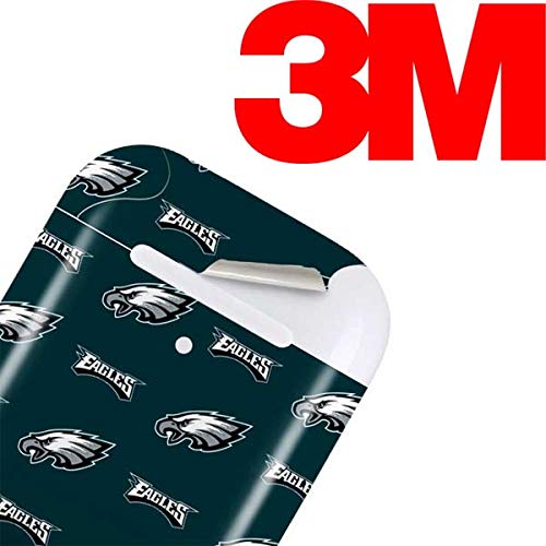 Officially Licensed NFL Philadelphia Eagles Blitz Series Skin Decal for Apple AirPods with Lightning Case | Protective Vinyl Sticker Wrap | Perfect for Sports Fans, Game Days & Team Spirit