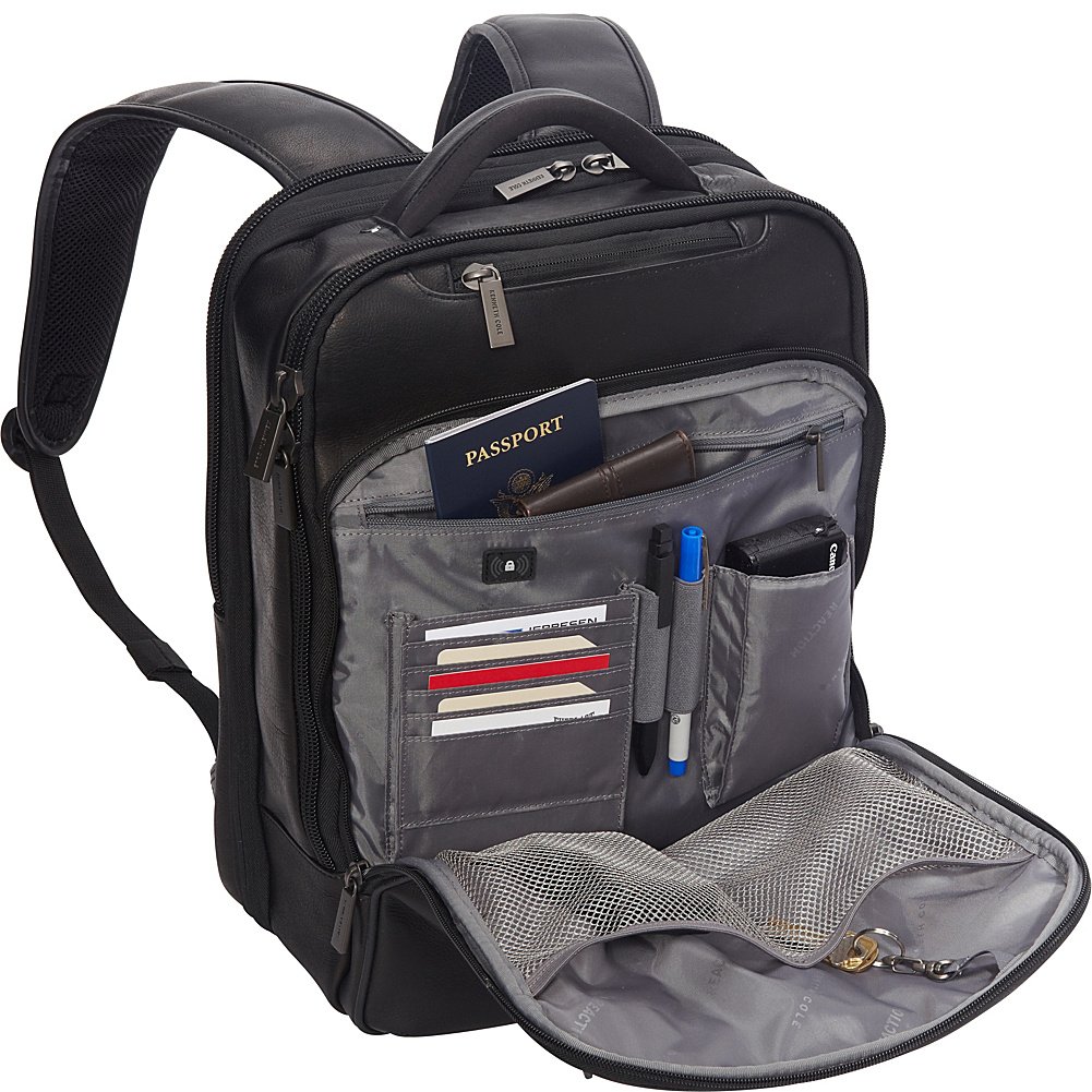 Kenneth Cole Reaction Manhattan Messenger Bag for Men - Stylish Shoulder Satchel & Convertible Backpack - Perfect for Work, Travel & Daily Commute