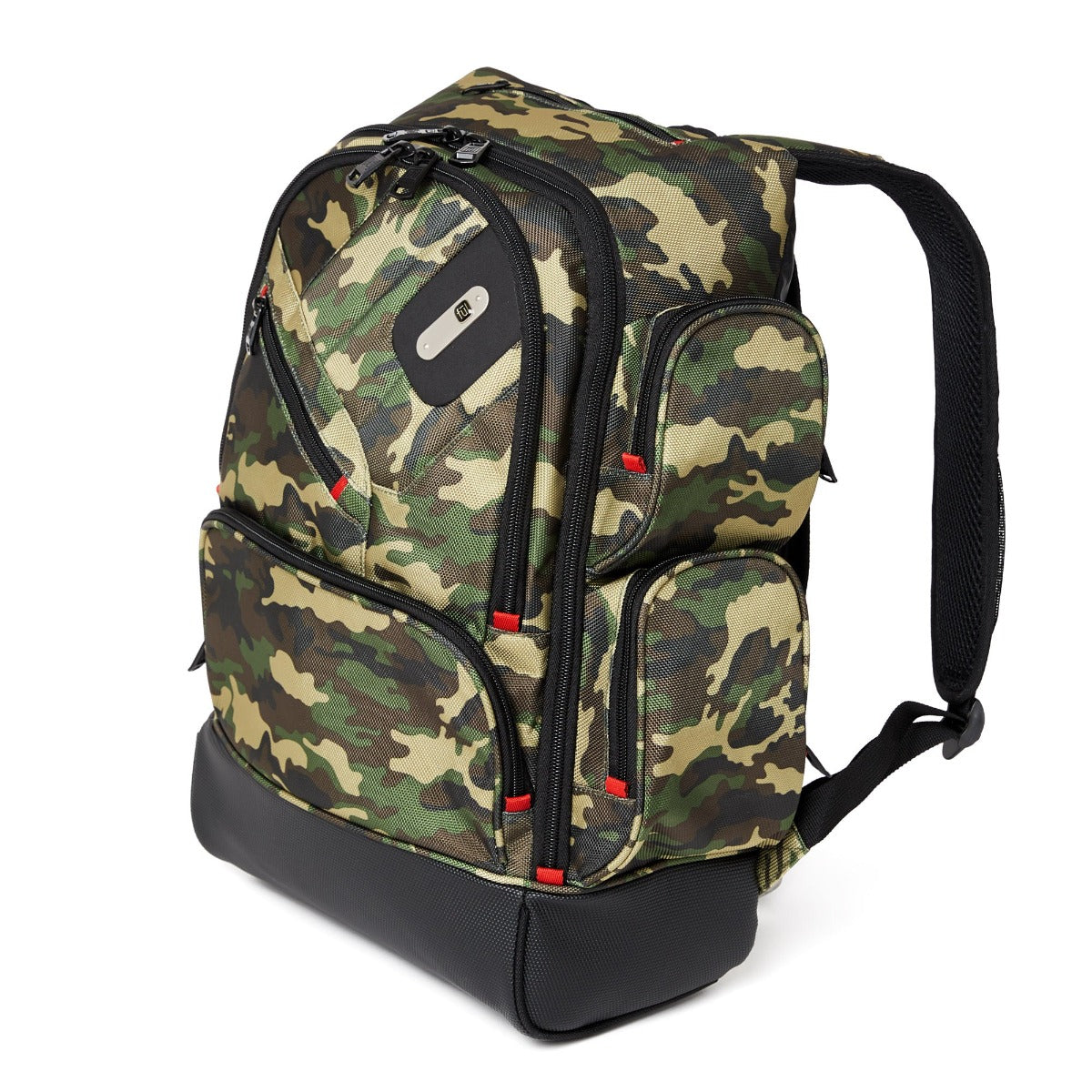 FŪL Tech Backpack - Military Grade Woodland Camo Tactical Backpack for Outdoor Adventures, Hiking & Travel | Durable Water-Resistant Daypack for Camping & Survival Gear